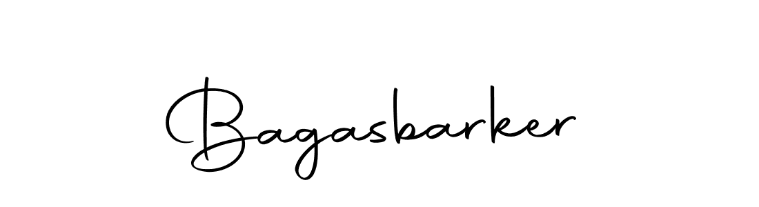 Use a signature maker to create a handwritten signature online. With this signature software, you can design (Autography-DOLnW) your own signature for name Bagasbarker. Bagasbarker signature style 10 images and pictures png