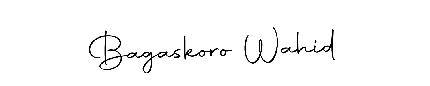 Make a short Bagaskoro Wahid signature style. Manage your documents anywhere anytime using Autography-DOLnW. Create and add eSignatures, submit forms, share and send files easily. Bagaskoro Wahid signature style 10 images and pictures png