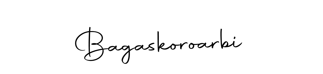 Here are the top 10 professional signature styles for the name Bagaskoroarbi. These are the best autograph styles you can use for your name. Bagaskoroarbi signature style 10 images and pictures png