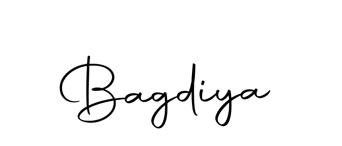 You should practise on your own different ways (Autography-DOLnW) to write your name (Bagdiya) in signature. don't let someone else do it for you. Bagdiya signature style 10 images and pictures png