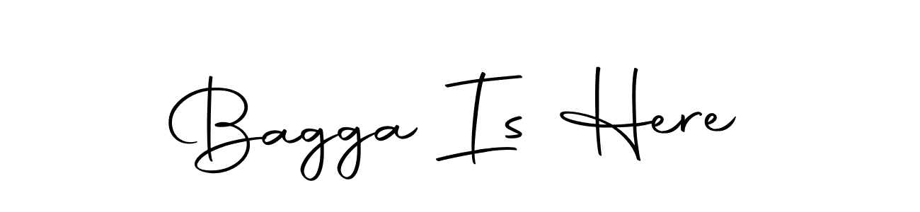 You should practise on your own different ways (Autography-DOLnW) to write your name (Bagga Is Here) in signature. don't let someone else do it for you. Bagga Is Here signature style 10 images and pictures png