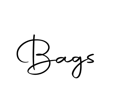 How to make Bags signature? Autography-DOLnW is a professional autograph style. Create handwritten signature for Bags name. Bags signature style 10 images and pictures png