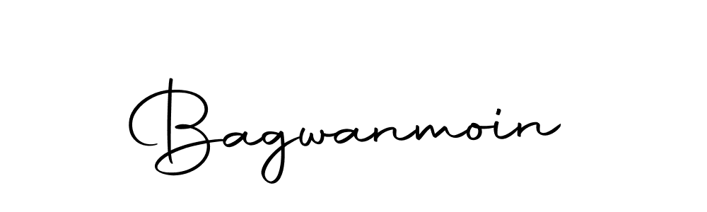Design your own signature with our free online signature maker. With this signature software, you can create a handwritten (Autography-DOLnW) signature for name Bagwanmoin. Bagwanmoin signature style 10 images and pictures png