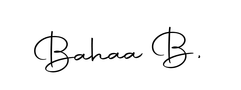 Also You can easily find your signature by using the search form. We will create Bahaa B, name handwritten signature images for you free of cost using Autography-DOLnW sign style. Bahaa B, signature style 10 images and pictures png