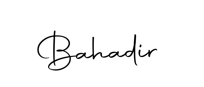 How to make Bahadir signature? Autography-DOLnW is a professional autograph style. Create handwritten signature for Bahadir name. Bahadir signature style 10 images and pictures png