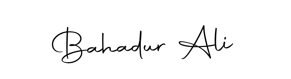 Use a signature maker to create a handwritten signature online. With this signature software, you can design (Autography-DOLnW) your own signature for name Bahadur Ali. Bahadur Ali signature style 10 images and pictures png