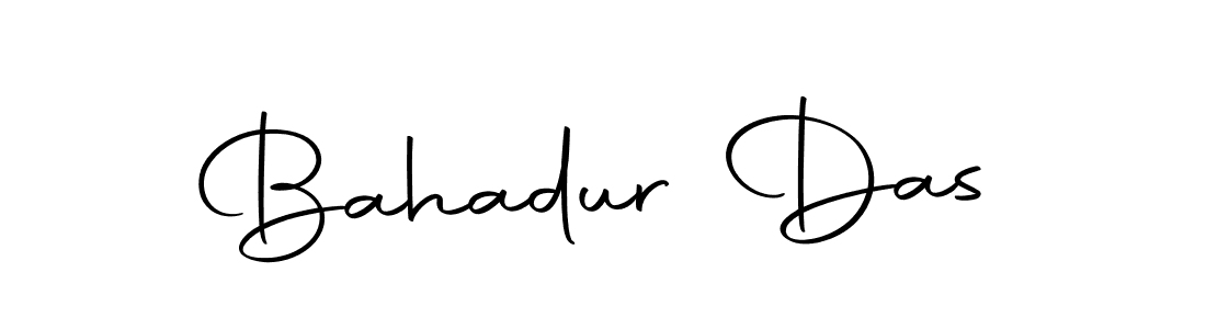 Create a beautiful signature design for name Bahadur Das. With this signature (Autography-DOLnW) fonts, you can make a handwritten signature for free. Bahadur Das signature style 10 images and pictures png