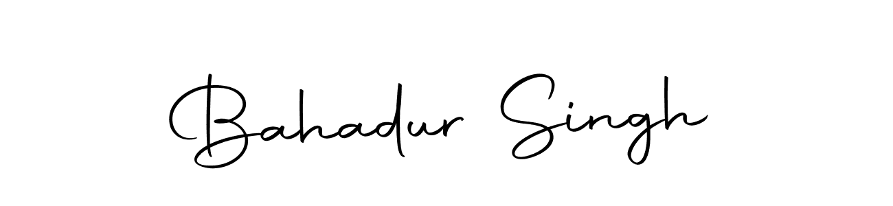 Design your own signature with our free online signature maker. With this signature software, you can create a handwritten (Autography-DOLnW) signature for name Bahadur Singh. Bahadur Singh signature style 10 images and pictures png