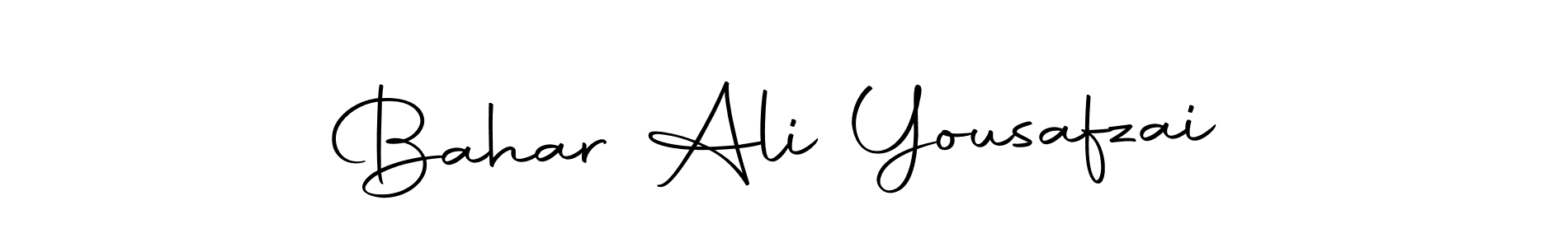 You should practise on your own different ways (Autography-DOLnW) to write your name (Bahar Ali Yousafzai) in signature. don't let someone else do it for you. Bahar Ali Yousafzai signature style 10 images and pictures png