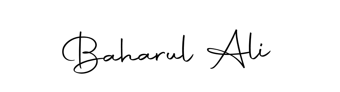 You can use this online signature creator to create a handwritten signature for the name Baharul Ali. This is the best online autograph maker. Baharul Ali signature style 10 images and pictures png