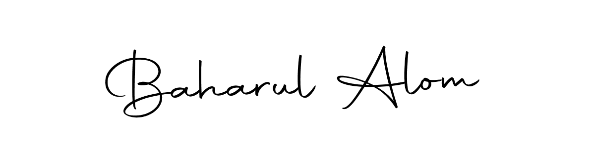 This is the best signature style for the Baharul Alom name. Also you like these signature font (Autography-DOLnW). Mix name signature. Baharul Alom signature style 10 images and pictures png