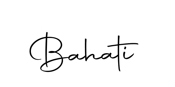 You should practise on your own different ways (Autography-DOLnW) to write your name (Bahati) in signature. don't let someone else do it for you. Bahati signature style 10 images and pictures png