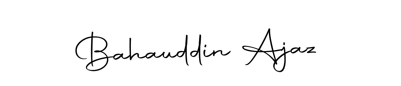 Similarly Autography-DOLnW is the best handwritten signature design. Signature creator online .You can use it as an online autograph creator for name Bahauddin Ajaz. Bahauddin Ajaz signature style 10 images and pictures png