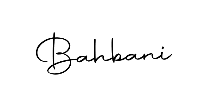 Similarly Autography-DOLnW is the best handwritten signature design. Signature creator online .You can use it as an online autograph creator for name Bahbani. Bahbani signature style 10 images and pictures png