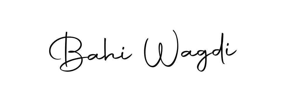 It looks lik you need a new signature style for name Bahi Wagdi. Design unique handwritten (Autography-DOLnW) signature with our free signature maker in just a few clicks. Bahi Wagdi signature style 10 images and pictures png