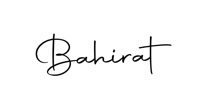 Create a beautiful signature design for name Bahirat. With this signature (Autography-DOLnW) fonts, you can make a handwritten signature for free. Bahirat signature style 10 images and pictures png