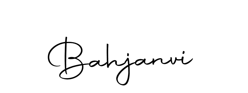 if you are searching for the best signature style for your name Bahjanvi. so please give up your signature search. here we have designed multiple signature styles  using Autography-DOLnW. Bahjanvi signature style 10 images and pictures png