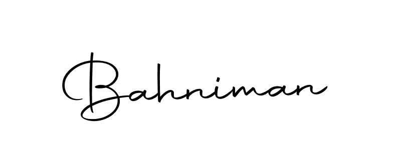 The best way (Autography-DOLnW) to make a short signature is to pick only two or three words in your name. The name Bahniman include a total of six letters. For converting this name. Bahniman signature style 10 images and pictures png