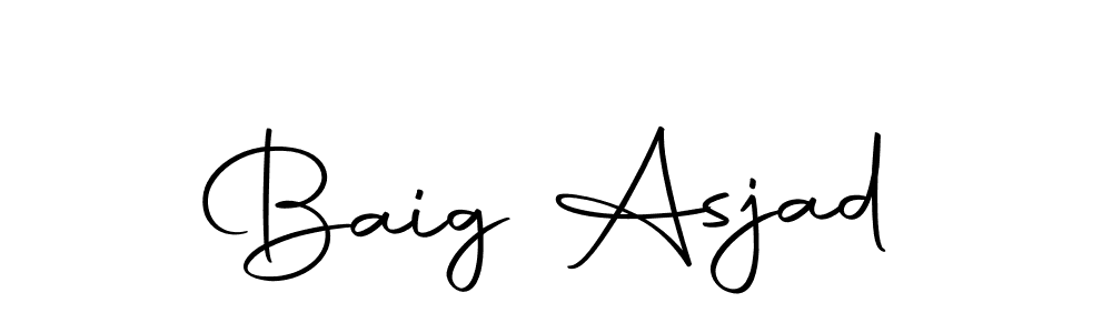 It looks lik you need a new signature style for name Baig Asjad. Design unique handwritten (Autography-DOLnW) signature with our free signature maker in just a few clicks. Baig Asjad signature style 10 images and pictures png