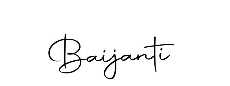 You can use this online signature creator to create a handwritten signature for the name Baijanti. This is the best online autograph maker. Baijanti signature style 10 images and pictures png