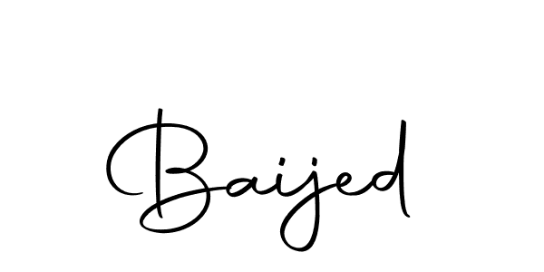 The best way (Autography-DOLnW) to make a short signature is to pick only two or three words in your name. The name Baijed include a total of six letters. For converting this name. Baijed signature style 10 images and pictures png