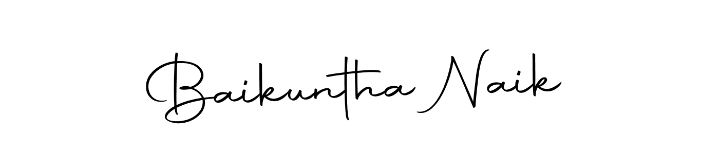 The best way (Autography-DOLnW) to make a short signature is to pick only two or three words in your name. The name Baikuntha Naik include a total of six letters. For converting this name. Baikuntha Naik signature style 10 images and pictures png
