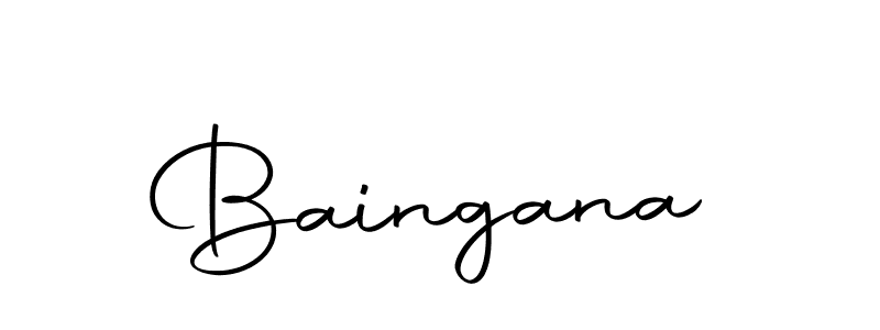 You should practise on your own different ways (Autography-DOLnW) to write your name (Baingana) in signature. don't let someone else do it for you. Baingana signature style 10 images and pictures png