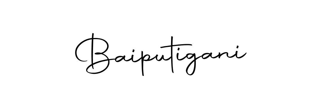 Baiputigani stylish signature style. Best Handwritten Sign (Autography-DOLnW) for my name. Handwritten Signature Collection Ideas for my name Baiputigani. Baiputigani signature style 10 images and pictures png