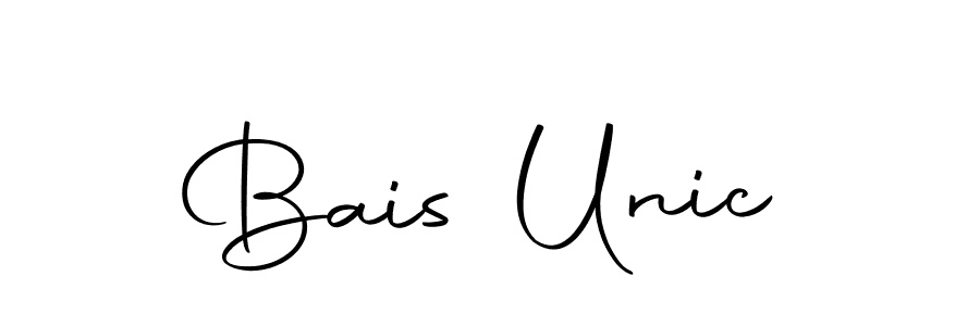 if you are searching for the best signature style for your name Bais Unic. so please give up your signature search. here we have designed multiple signature styles  using Autography-DOLnW. Bais Unic signature style 10 images and pictures png