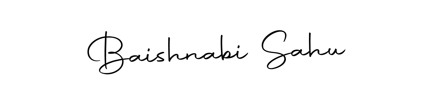 Design your own signature with our free online signature maker. With this signature software, you can create a handwritten (Autography-DOLnW) signature for name Baishnabi Sahu. Baishnabi Sahu signature style 10 images and pictures png