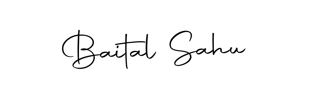 The best way (Autography-DOLnW) to make a short signature is to pick only two or three words in your name. The name Baital Sahu include a total of six letters. For converting this name. Baital Sahu signature style 10 images and pictures png