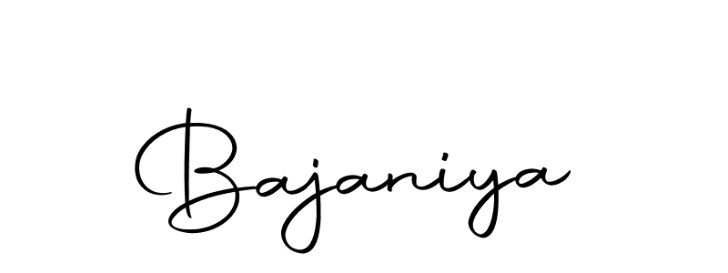 It looks lik you need a new signature style for name Bajaniya. Design unique handwritten (Autography-DOLnW) signature with our free signature maker in just a few clicks. Bajaniya signature style 10 images and pictures png