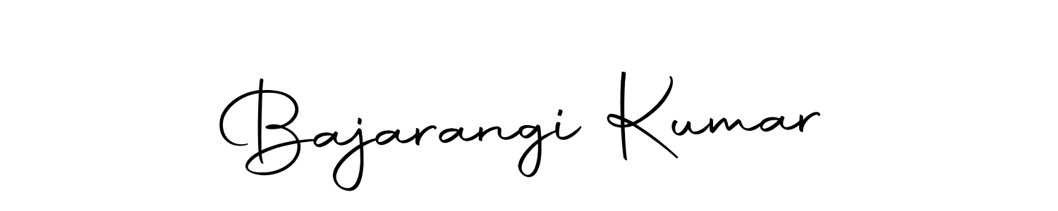 Use a signature maker to create a handwritten signature online. With this signature software, you can design (Autography-DOLnW) your own signature for name Bajarangi Kumar. Bajarangi Kumar signature style 10 images and pictures png