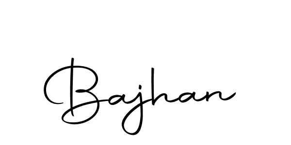 How to make Bajhan signature? Autography-DOLnW is a professional autograph style. Create handwritten signature for Bajhan name. Bajhan signature style 10 images and pictures png