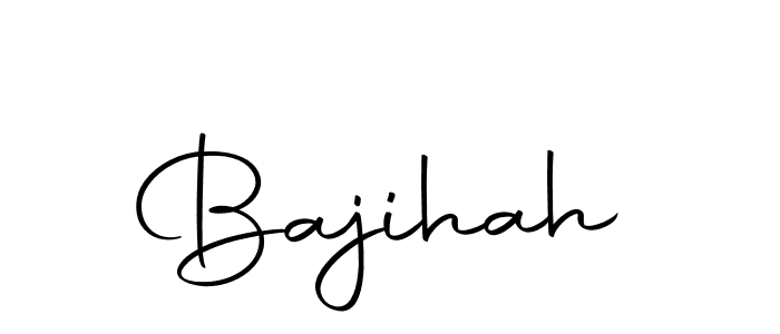 Similarly Autography-DOLnW is the best handwritten signature design. Signature creator online .You can use it as an online autograph creator for name Bajihah. Bajihah signature style 10 images and pictures png