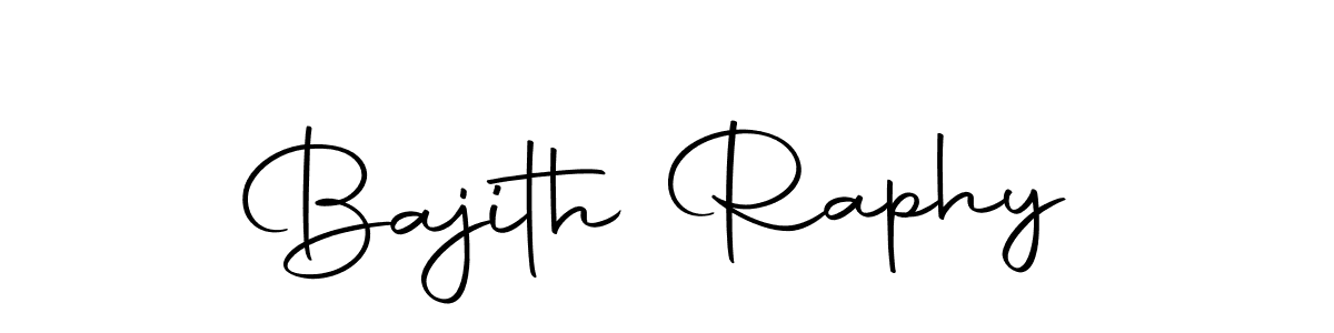 How to make Bajith Raphy signature? Autography-DOLnW is a professional autograph style. Create handwritten signature for Bajith Raphy name. Bajith Raphy signature style 10 images and pictures png