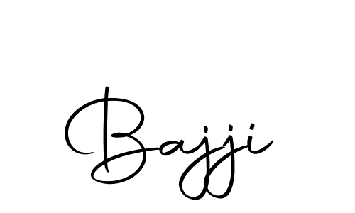 You should practise on your own different ways (Autography-DOLnW) to write your name (Bajji) in signature. don't let someone else do it for you. Bajji signature style 10 images and pictures png