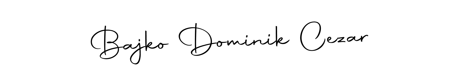 Similarly Autography-DOLnW is the best handwritten signature design. Signature creator online .You can use it as an online autograph creator for name Bajko Dominik Cezar. Bajko Dominik Cezar signature style 10 images and pictures png