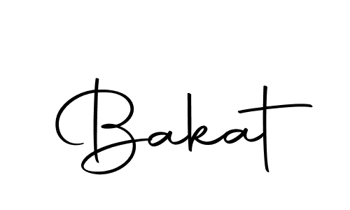 Create a beautiful signature design for name Bakat. With this signature (Autography-DOLnW) fonts, you can make a handwritten signature for free. Bakat signature style 10 images and pictures png