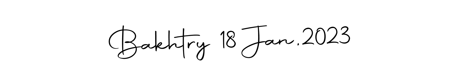 Bakhtry 18 Jan,2023 stylish signature style. Best Handwritten Sign (Autography-DOLnW) for my name. Handwritten Signature Collection Ideas for my name Bakhtry 18 Jan,2023. Bakhtry 18 Jan,2023 signature style 10 images and pictures png