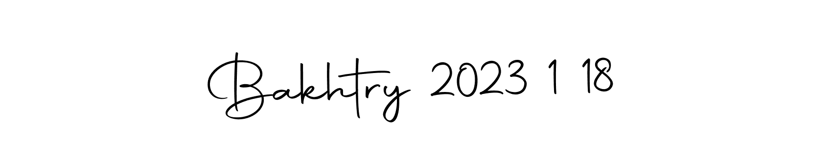 Design your own signature with our free online signature maker. With this signature software, you can create a handwritten (Autography-DOLnW) signature for name Bakhtry 2023 1 18. Bakhtry 2023 1 18 signature style 10 images and pictures png