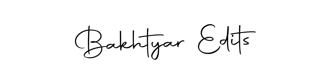 Also we have Bakhtyar Edits name is the best signature style. Create professional handwritten signature collection using Autography-DOLnW autograph style. Bakhtyar Edits signature style 10 images and pictures png