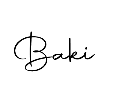 You should practise on your own different ways (Autography-DOLnW) to write your name (Baki) in signature. don't let someone else do it for you. Baki signature style 10 images and pictures png