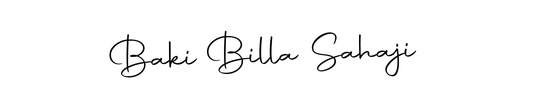 Design your own signature with our free online signature maker. With this signature software, you can create a handwritten (Autography-DOLnW) signature for name Baki Billa Sahaji. Baki Billa Sahaji signature style 10 images and pictures png