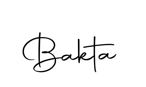 You should practise on your own different ways (Autography-DOLnW) to write your name (Bakta) in signature. don't let someone else do it for you. Bakta signature style 10 images and pictures png