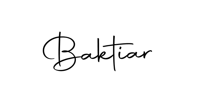 Use a signature maker to create a handwritten signature online. With this signature software, you can design (Autography-DOLnW) your own signature for name Baktiar. Baktiar signature style 10 images and pictures png