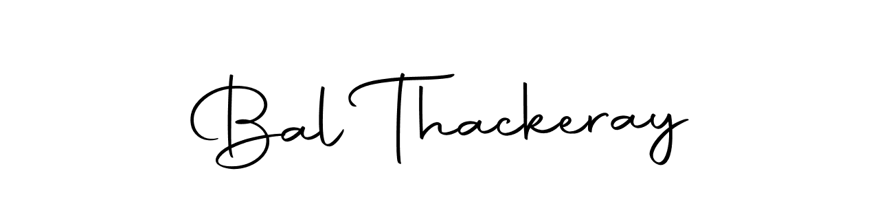 How to make Bal Thackeray name signature. Use Autography-DOLnW style for creating short signs online. This is the latest handwritten sign. Bal Thackeray signature style 10 images and pictures png