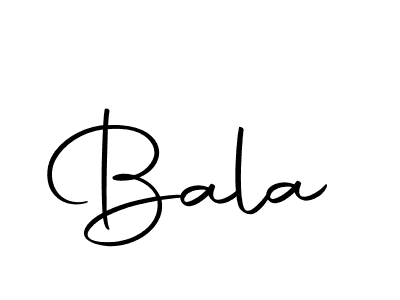 Use a signature maker to create a handwritten signature online. With this signature software, you can design (Autography-DOLnW) your own signature for name Bala. Bala signature style 10 images and pictures png