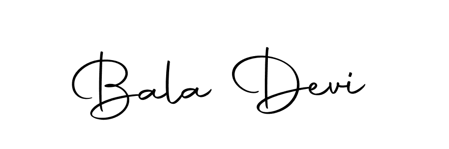 Use a signature maker to create a handwritten signature online. With this signature software, you can design (Autography-DOLnW) your own signature for name Bala Devi. Bala Devi signature style 10 images and pictures png