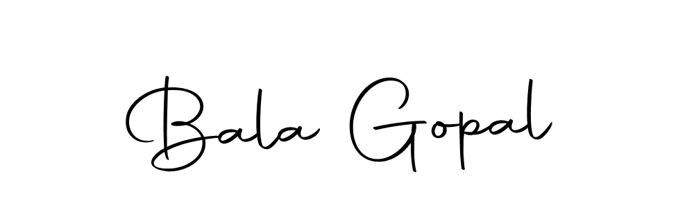 Design your own signature with our free online signature maker. With this signature software, you can create a handwritten (Autography-DOLnW) signature for name Bala Gopal. Bala Gopal signature style 10 images and pictures png